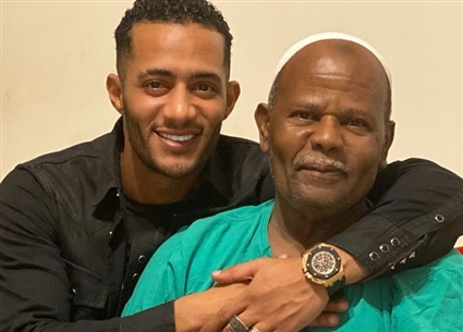 محمد رمضان ووالده