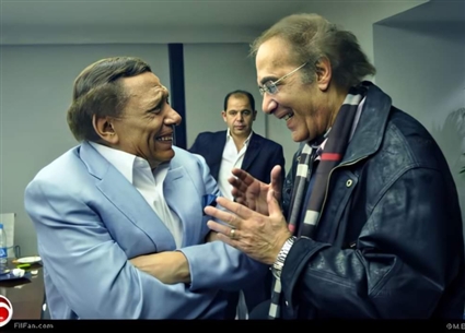 محمود ياسين وعادل إمام