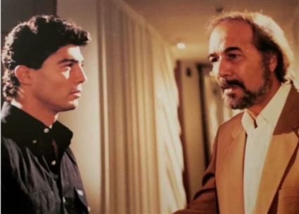 محمود ياسين وخالد النبوي