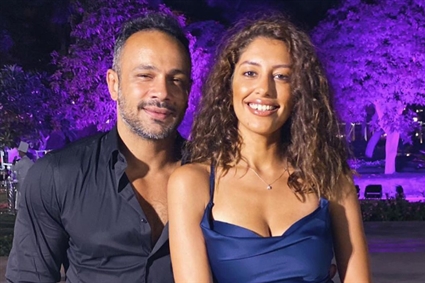 محمد عطية وميرنا الهلباوي