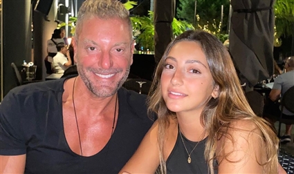 تامر هجرس وابنته