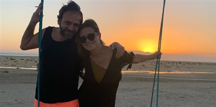 ريهام عبد الغفور وزوجها