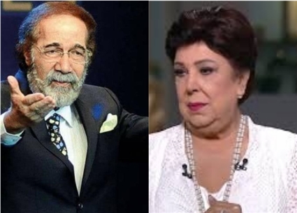 رجاء الجداوي ومحمود ياسين