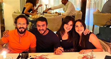 إنجي علاء وياسمين عبد العزيز وأحمد العوضي ويوسف الشريف