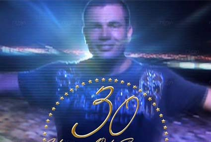 شعار جولة &quot;عمرودياب.. ٣٠ عاما من النجاح&quot;