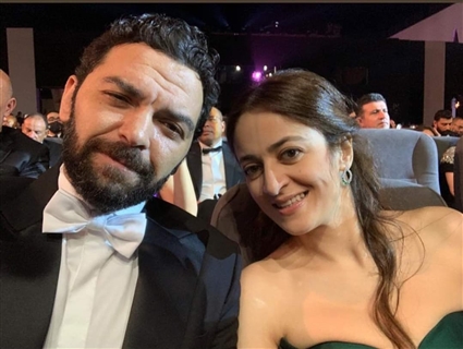 ابنة نجلاء فتحي وزوجها