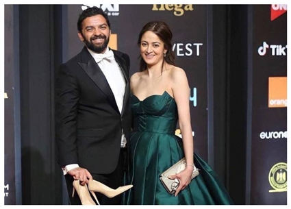 خضر محمد خضر وزوجته ابنة نجلاء فتحي