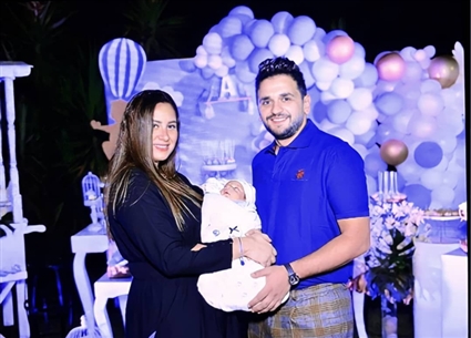 مصطفى خاطر وزوجته