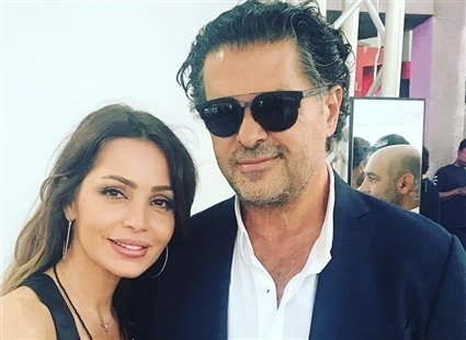 راغب علامة وزوجته