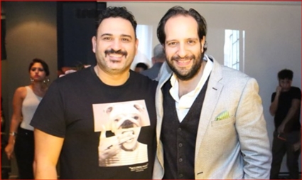 أحمد أمين وأكرم حسني