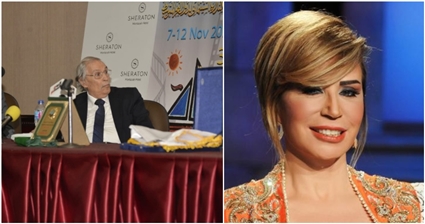 إيناس الدغيدي وعزت العلايلي