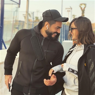 بسمة بوسيل وتامر حسني