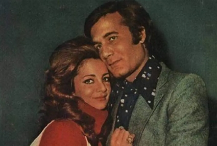 محمود ياسين وشهيرة