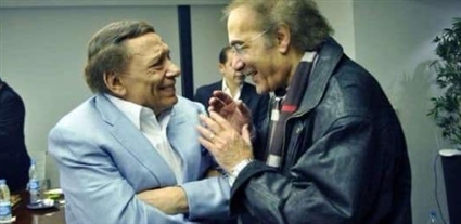 محمود ياسين وعادل إمام