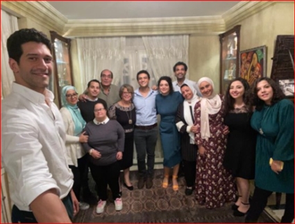 خطوبة ابنة المخرج مجدي أحمد علي