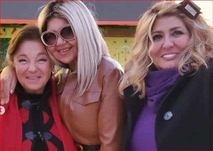 سهير رمزي وبوسي شلبي وهدى رمزي