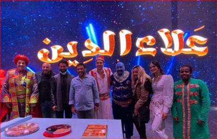 من مسرحية &quot;علاء الدين&quot;