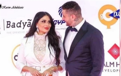 أحمد الفيشاوي وزوجته