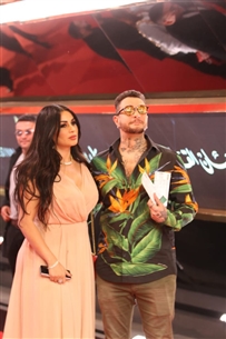 الفيشاوي وزوجته