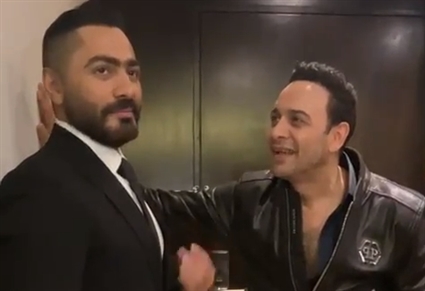 تامر حسني ومصطفى قمر