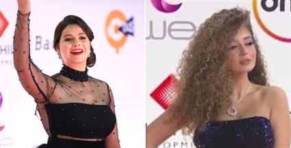 ندى أكرم ويسرا اللوزي