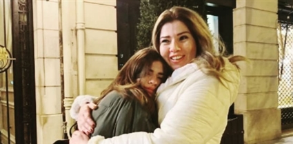 رانيا فريد شوقي وابنتها