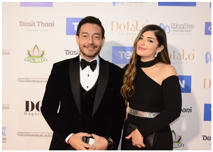 أحمد زاهر وابنته ليلى