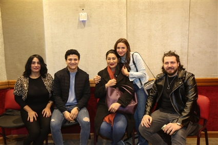 جانب من تسجيل الاغنية