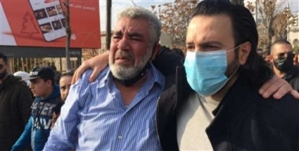 تيم حسن في العزاء