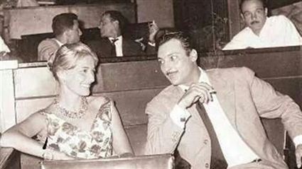 رشدي أباظة ومريم فخر الدين