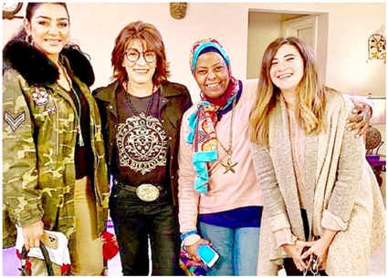 سماح أنور خلال لقائها في It&#39;s Show time