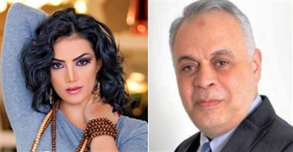 أشرف زكي وحورية فرغلي