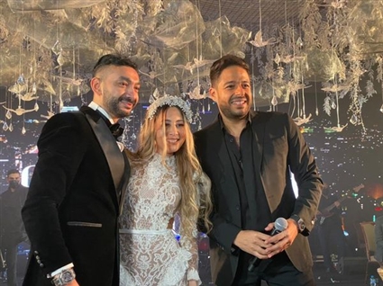 محمد حماقي ونادر حمدي والعروس