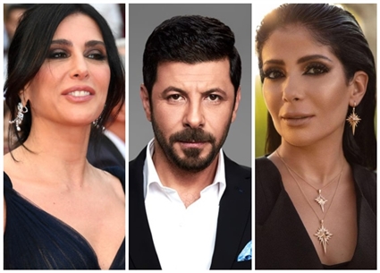 منى زكي وإياد نصار ونادين لبكي