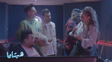 نيللي كريم مع المدفعجية