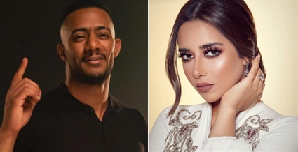 بلقيس فتحي ومحمد رمضان