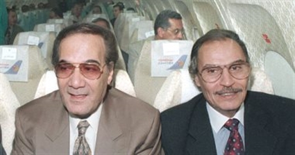 عزت العلايلي ومحمود ياسين