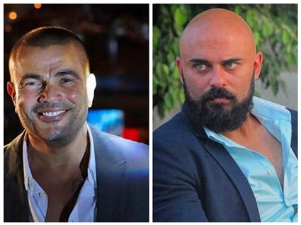 أحمد صلاح حسني وعمرو دياب