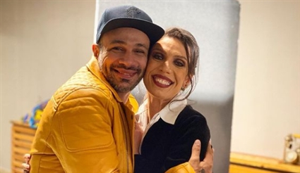 محمد عطية وسينتيا كرم