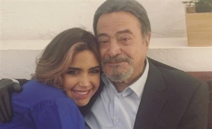 يوسف شعبان وابنته زينب