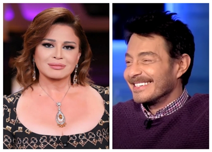 إلهام شاهين وأحمد زاهر