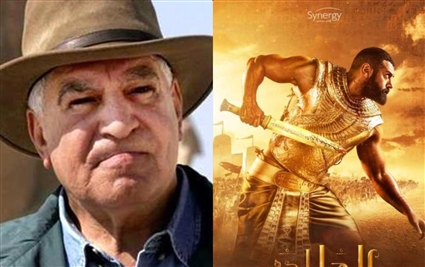 عمرو يوسف وزاهي حواس