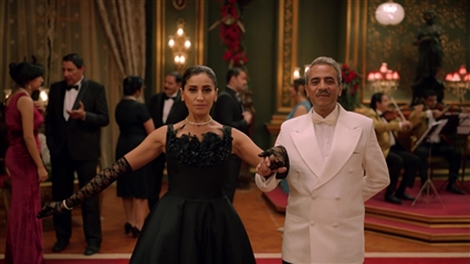 صبري فواز ودينا الشربيني