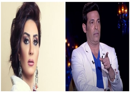 سعد الصغير ووفاء عامر