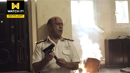 أشرف عبد الباقي في دور الشهيد اللواء محمد جبر مأمور قسم كرداسة وهو يدافع لآخر لحظة عن القسم