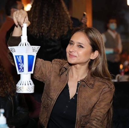 نيللي كريم في خيمة &quot;ليالينا&quot;