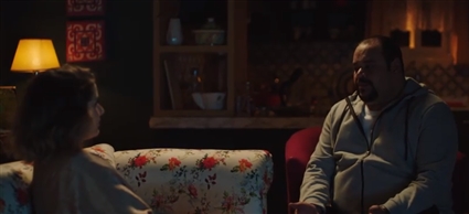 ذهبت &quot;أمينة&quot;  إلى منزل &quot;حازم&quot; في القاهرة واندهش كثيرا من زيارتها
