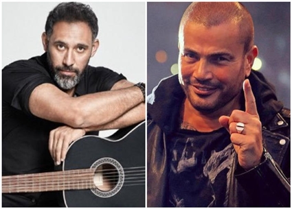 عمرو دياب وعمرو مصطفى