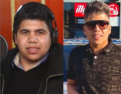 عمر كمال بعد وقبل خسارته للوزن