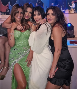 غادة عادل ولجين عمران ونجلاء بدر وراندا جبر